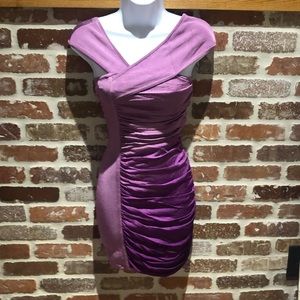 Bebe purple ombré bodycon dress size xs